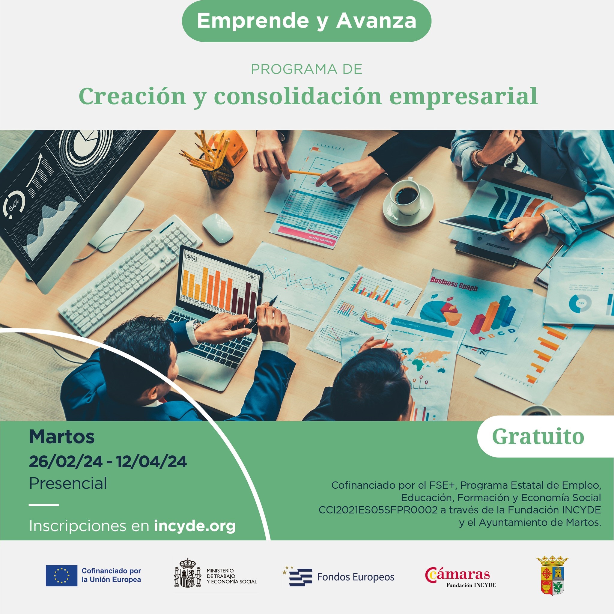Abierto el plazo de inscripción en el Programa “Emprende y Avanza ...