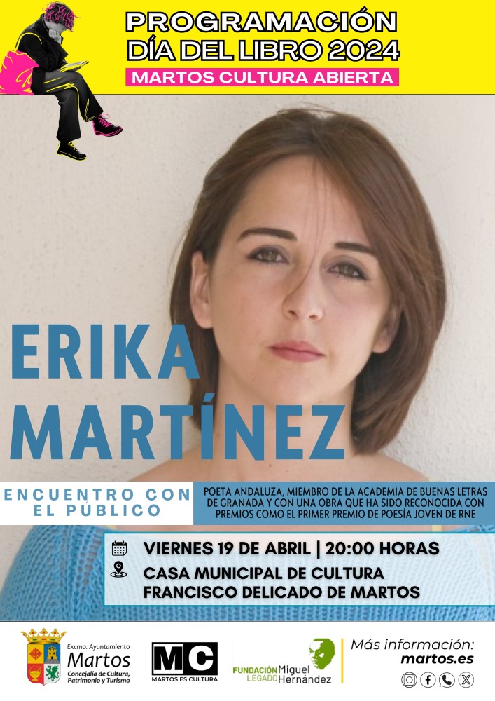 Encuentro con la poeta Erika Martín