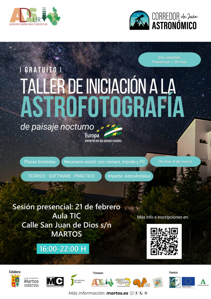 Taller de iniciación a la astrofotografía