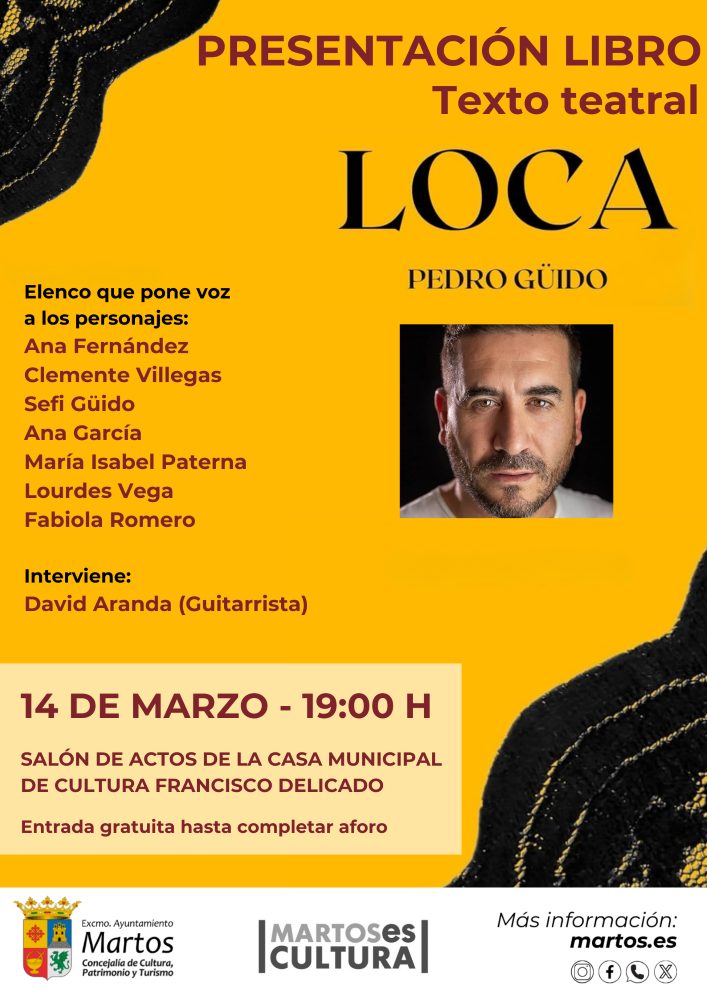 Presentación de libro: ‘Loca’