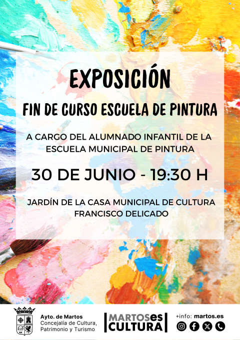 Exposición fin de curso de la Escuela de Pintura