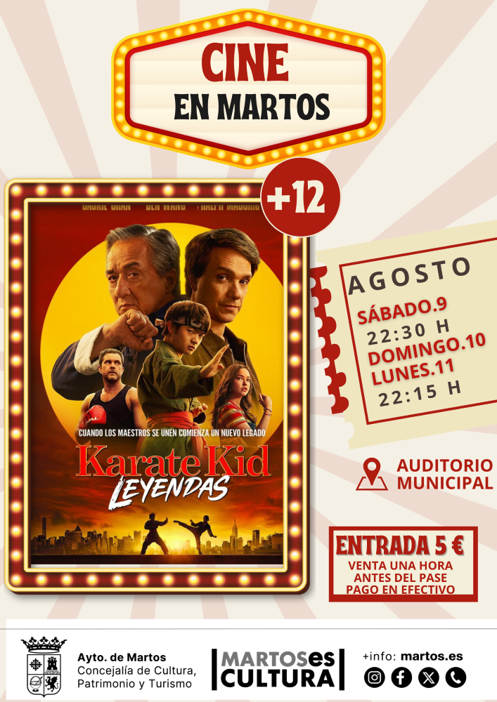 Cine en Martos, Karate Kid Leyendas