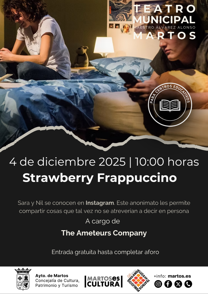 Teatro en el Álvarez Alonso ‘Strawberry Frappuccino’