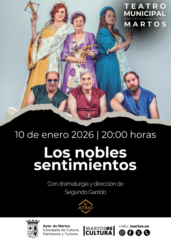 Teatro en el Álvarez Alonso ‘Los nobles sentimientos’