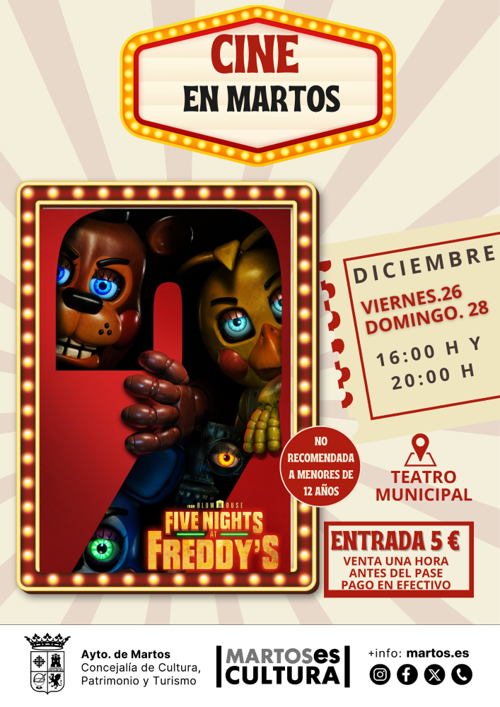 Cine en Martos, Five Nights Freddy's