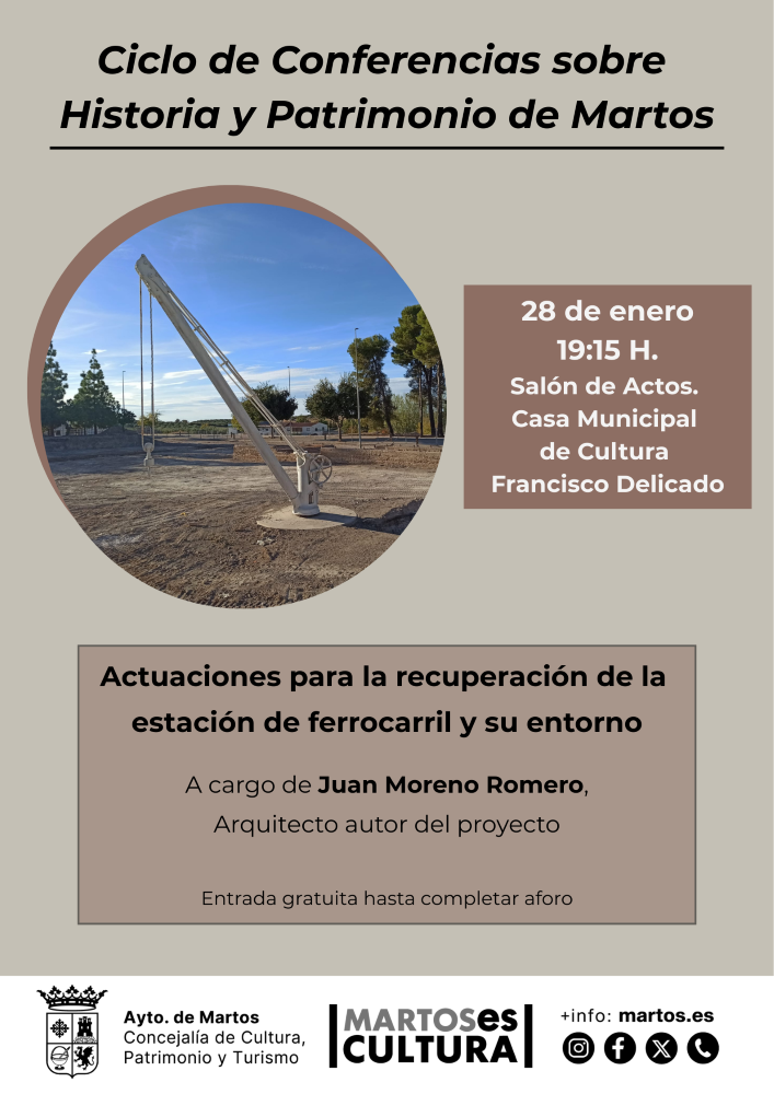 Ciclo de Conferencias sobre Historia y Patrimonio de Martos