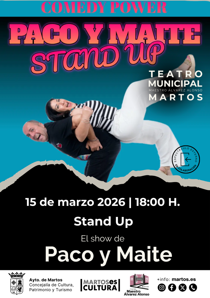 Humor en el Álvarez Alonso: Paco y Maite en Martos