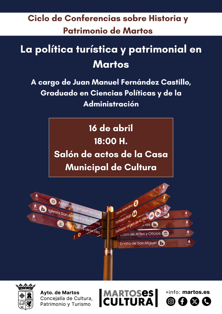 Ciclo de Conferencias sobre Historia y Patrimonio de Martos