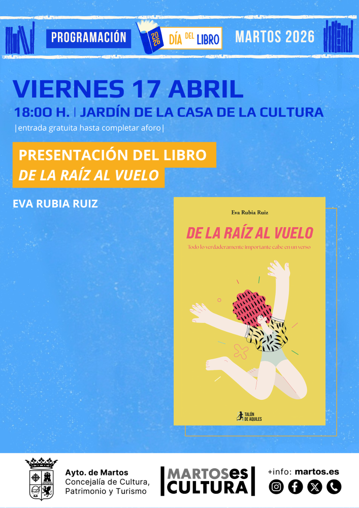 Presentación del libro “De la raíz al vuelo”