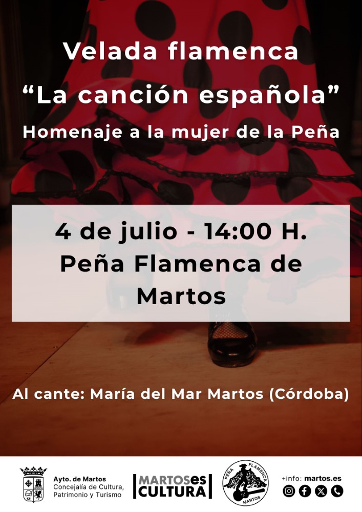 Velada flamenca ‘La canción española’