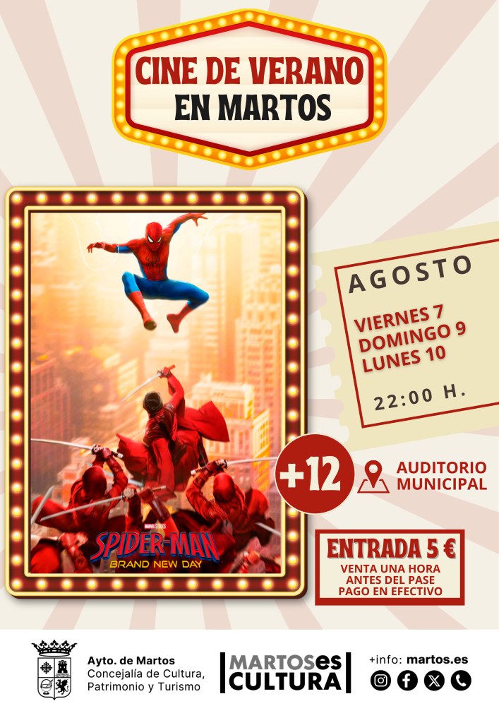 Cine de verano en Martos, Spider-Man: Brand New Day
