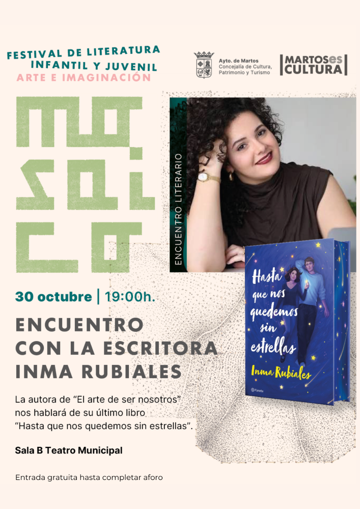 Encuentro con la escritora Inma Rubiales