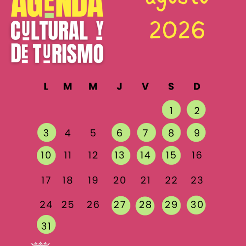 Agenda cultural para el mes de agosto