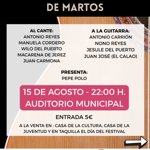 XLIX Noche Flamenca de Martos