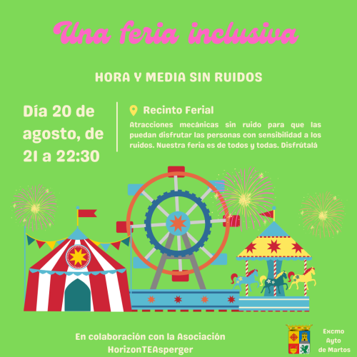 Hora inclusiva en la feria