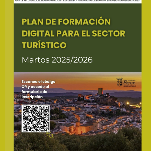 Arranca el Plan de Formación Digital para el Sector Turístico de Martos 2025-2026