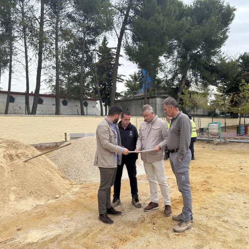 Las obras del parque de El Lagartijo se prolongarán durante un año