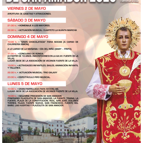 Martos celebra sus fiestas patronales en honor a San Amador