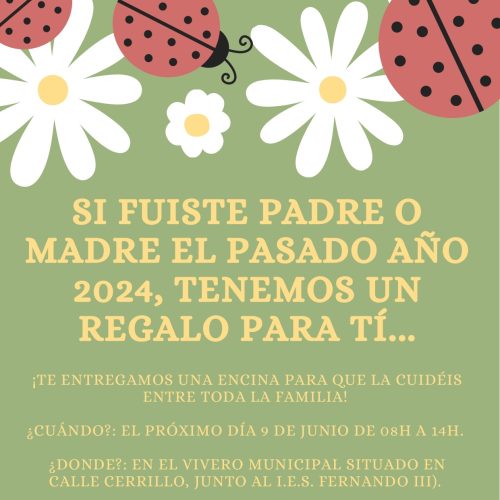 El ayuntamiento obsequia con un árbol a los bebes nacidos en 2024