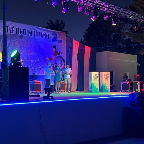 Presentación de los equipos del Atlético Marteño CD