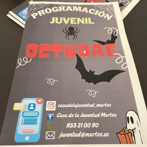 La Concejalía de Juventud lanza su programa de actividades para el mes de octubre