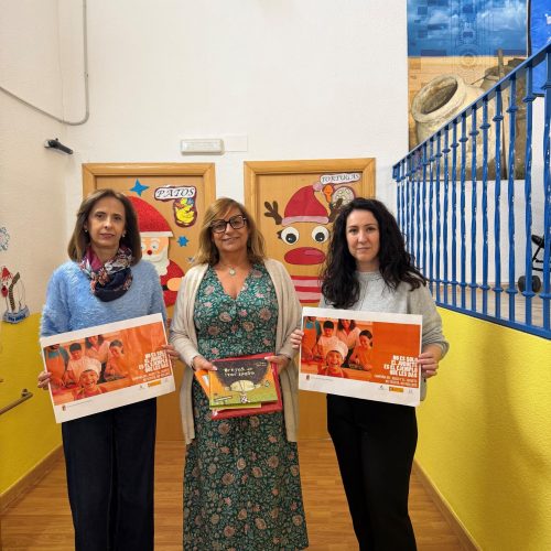 La “Campaña del juego y del juguete no sexista y no violento” arranca con el reparto de libros en la Escuela Infantil Virgen del Pilar y Centro Ocupacional La Peña