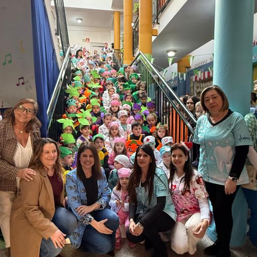 La Escuela Infantil San Fernando inaugura su semana cultural con el cuerpo humano como protagonista