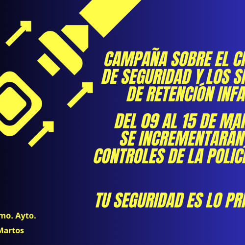 Campaña especial sobre el cinturón de seguridad y los sistemas de retención infantil en los vehículos