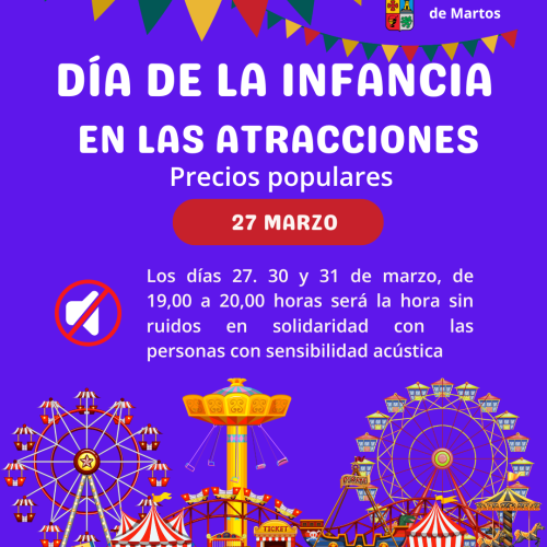 Día de la Infancia en las atracciones infantiles