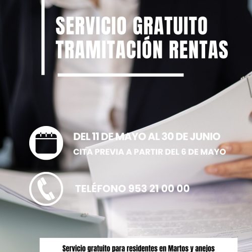 El Ayuntamiento pone en marcha el servicio gratuito de tramitación de rentas