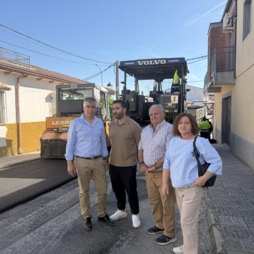 El segundo plan de asfaltado concluye en la pedanía de Monte Lope Álvarez