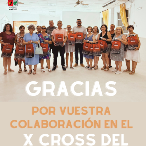 Agradecimiento a los voluntarios del X Cross del Víboras