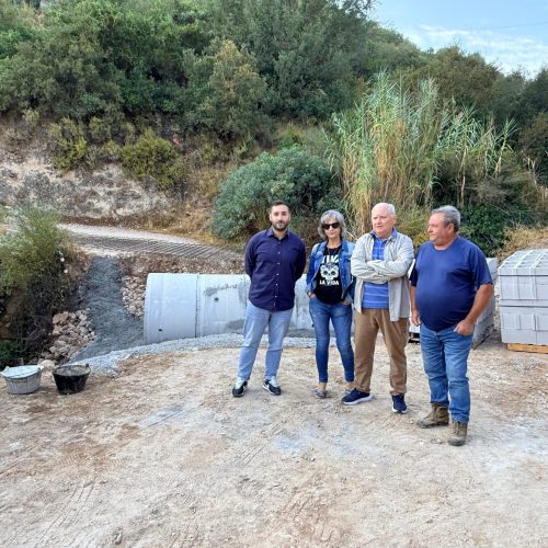 El Ayuntamiento reconstruye el puente del camino rural entre Venta de Pantalones y Las Casillas