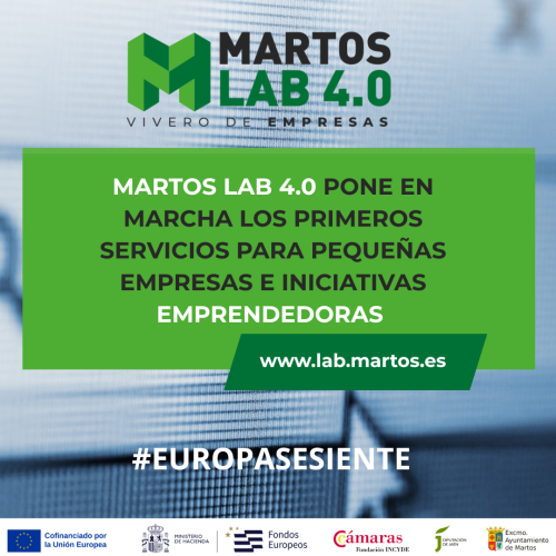 Martos Lab 4.0 pone en marcha los primeros servicios para pequeñas empresas e iniciativas emprendedoras