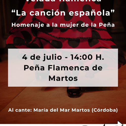 Velada flamenca ‘La canción española’