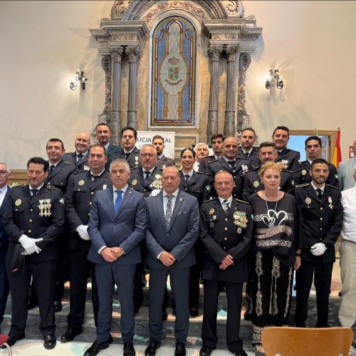 La Policía Local de Martos celebra el acto institucional de entrega de distinciones y condecoraciones