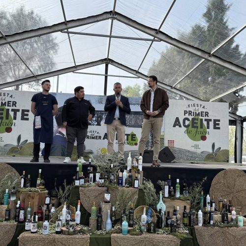 Catas, visitas guiadas y talleres sobre la cultura del AOVE marcan la segunda jornada de la XII Fiesta del Primer Aceite de Jaén que se celebra en Martos