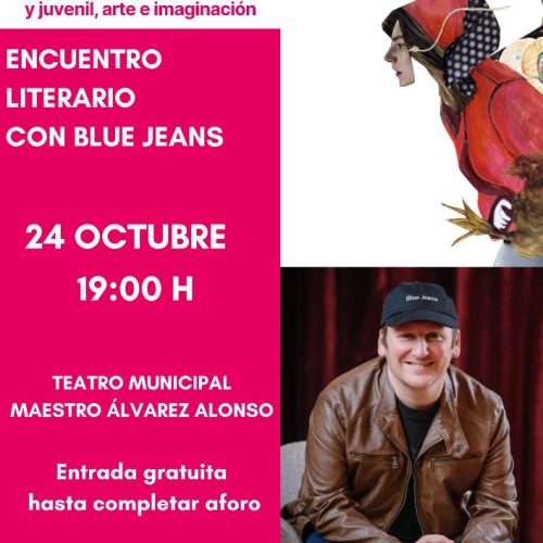 (Mosaico. Festival de literatura infantil y juvenil, arte e imaginación). Encuentro literario con el escritor Blue Jeans