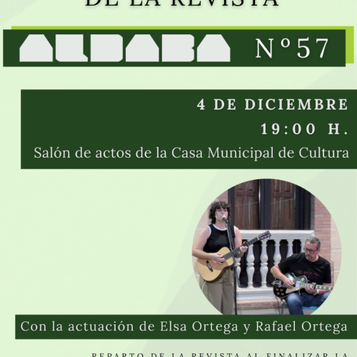 Presentación del número 57 de la revista Aldaba