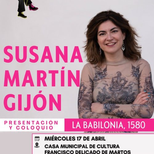 Encuentro con la escritora Susana Martín Gijón