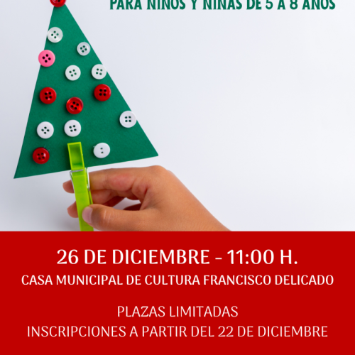 Taller de adornos navideños