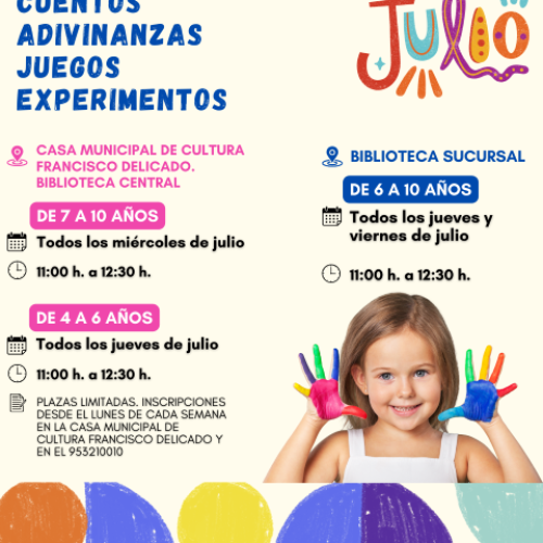 Verano en la Biblioteca – Julio 2024