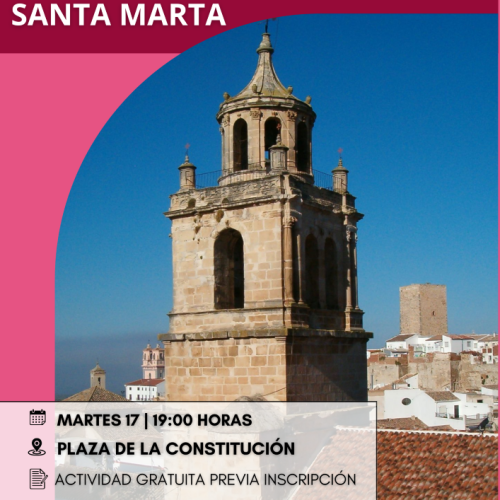 Visita guiada a la iglesia y campanario de Santa Marta