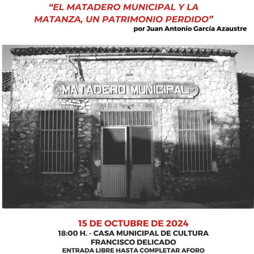 Ciclo de Conferencias sobre Historia y Patrimonio de Martos