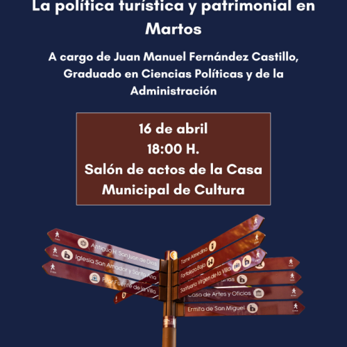 Ciclo de Conferencias sobre Historia y Patrimonio de Martos