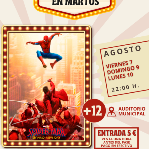 Cine de verano en Martos, Spider-Man: Brand New Day