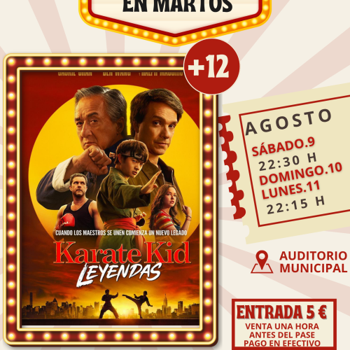 Cine de verano en el Auditorio Municipal: actualización