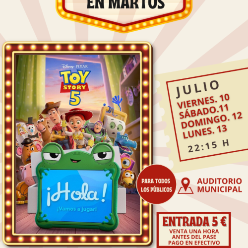 Cine en Martos: Toy Story 5