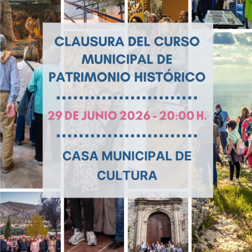 Clausura del Curso Municipal de Patrimonio Histórico