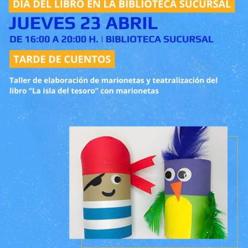 Día del Libro en la Biblioteca Sucursal ‘Casco Histórico’